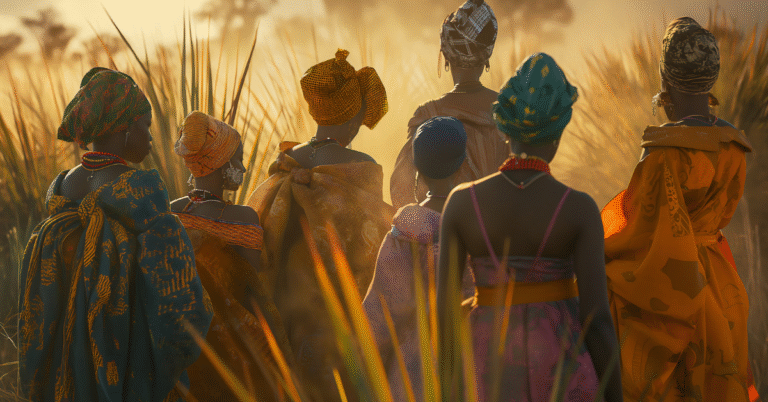 Traditional ciulioneros dancers performing cultural heritage dance with colorful costumes and instruments