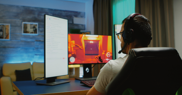 Gaming News eTrueSports players competing live on stage during a major gaming tournament